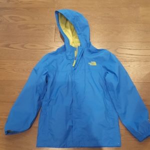 Junior north face rain coat size 10-12